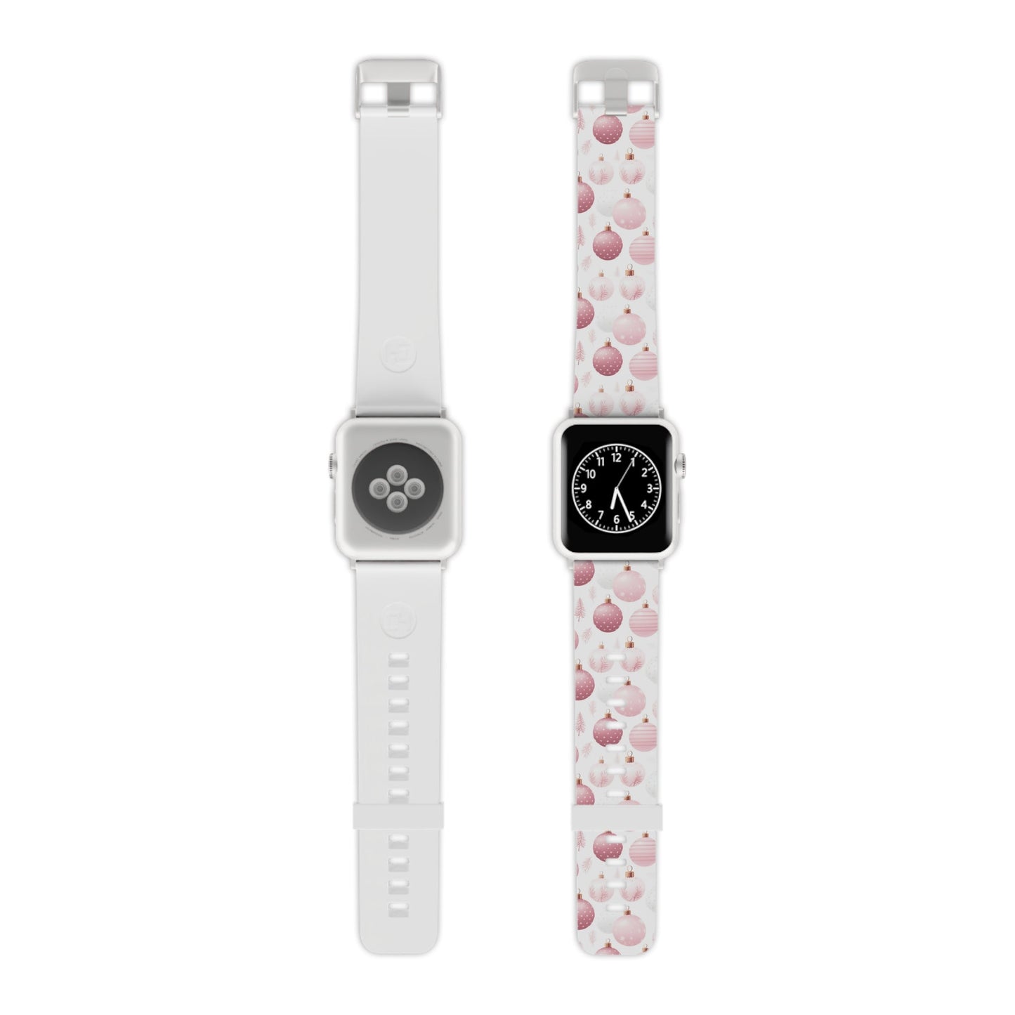 Merry in Pink Christmas Balls Apple Watch Band - BOGO Cases