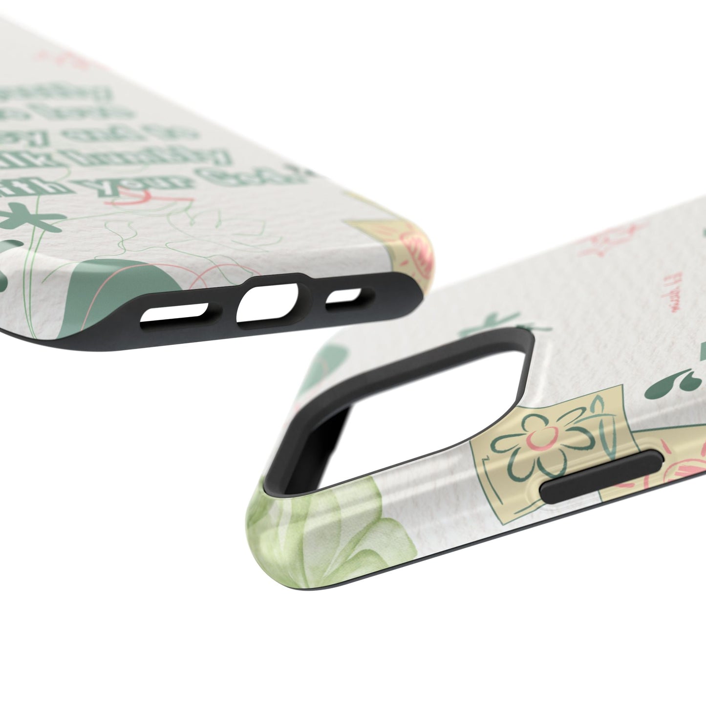 Micah 6:8 Act Justly Floral - MagSafe iPhone Case - BOGO Cases