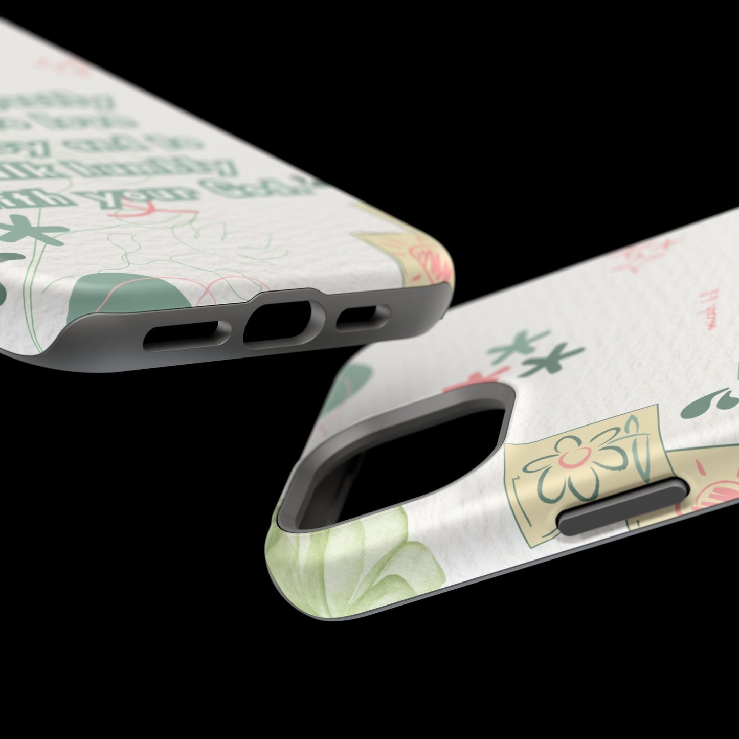 Micah 6:8 Act Justly Floral - MagSafe iPhone Case - BOGO Cases
