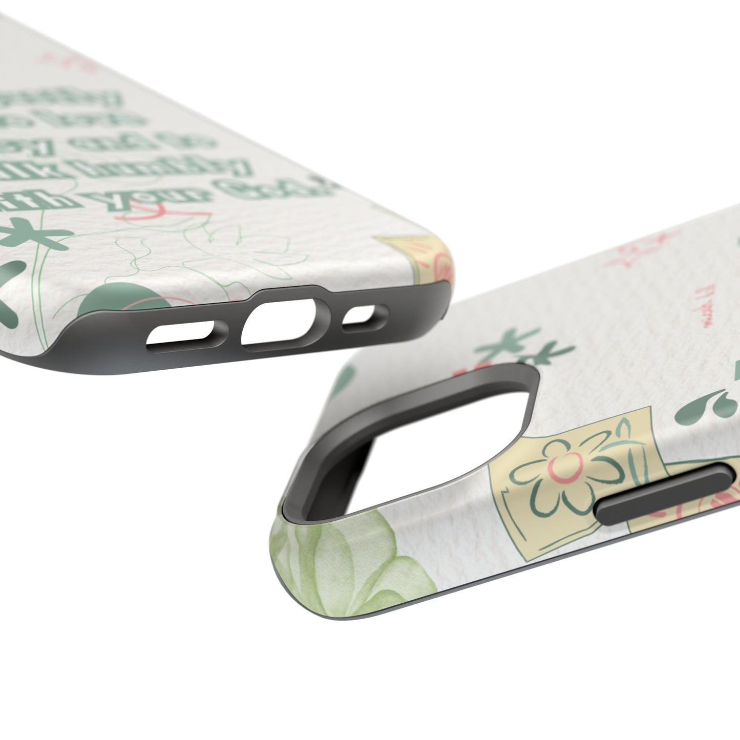 Micah 6:8 Act Justly Floral - MagSafe iPhone Case - BOGO Cases