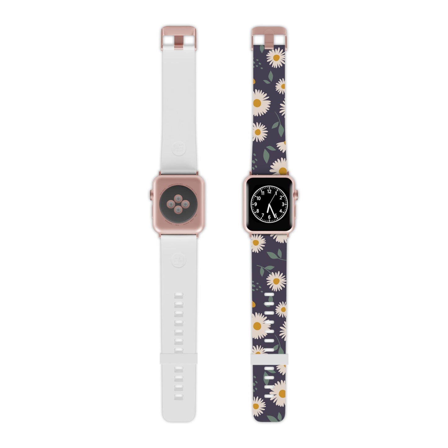 Midnight Daisy Apple Watch Band | Elegant Floral Design - BOGO Cases