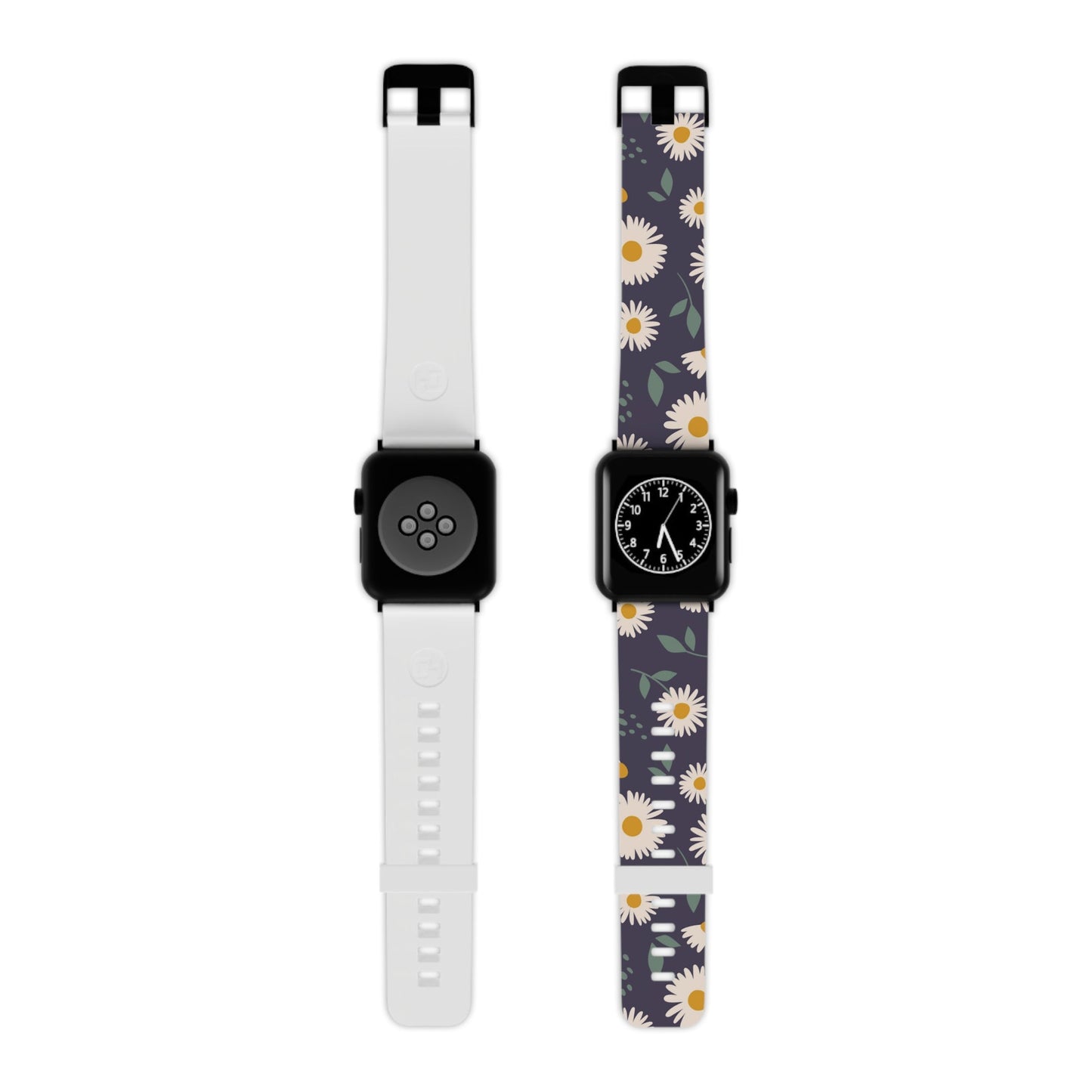 Midnight Daisy Apple Watch Band | Elegant Floral Design - BOGO Cases