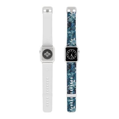 Midnight Frost Botanical Apple Watch Band - BOGO Cases
