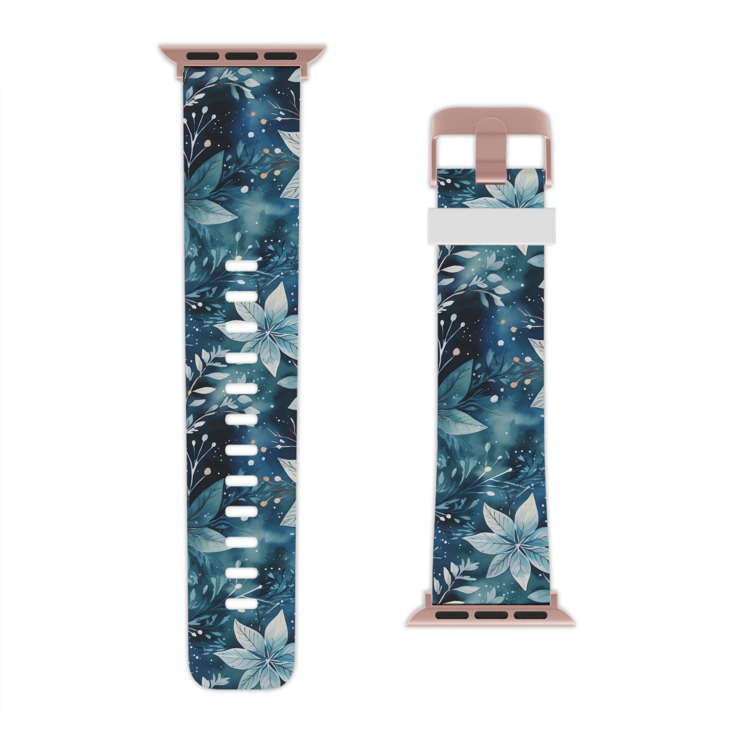 Midnight Frost Botanical Apple Watch Band - BOGO Cases