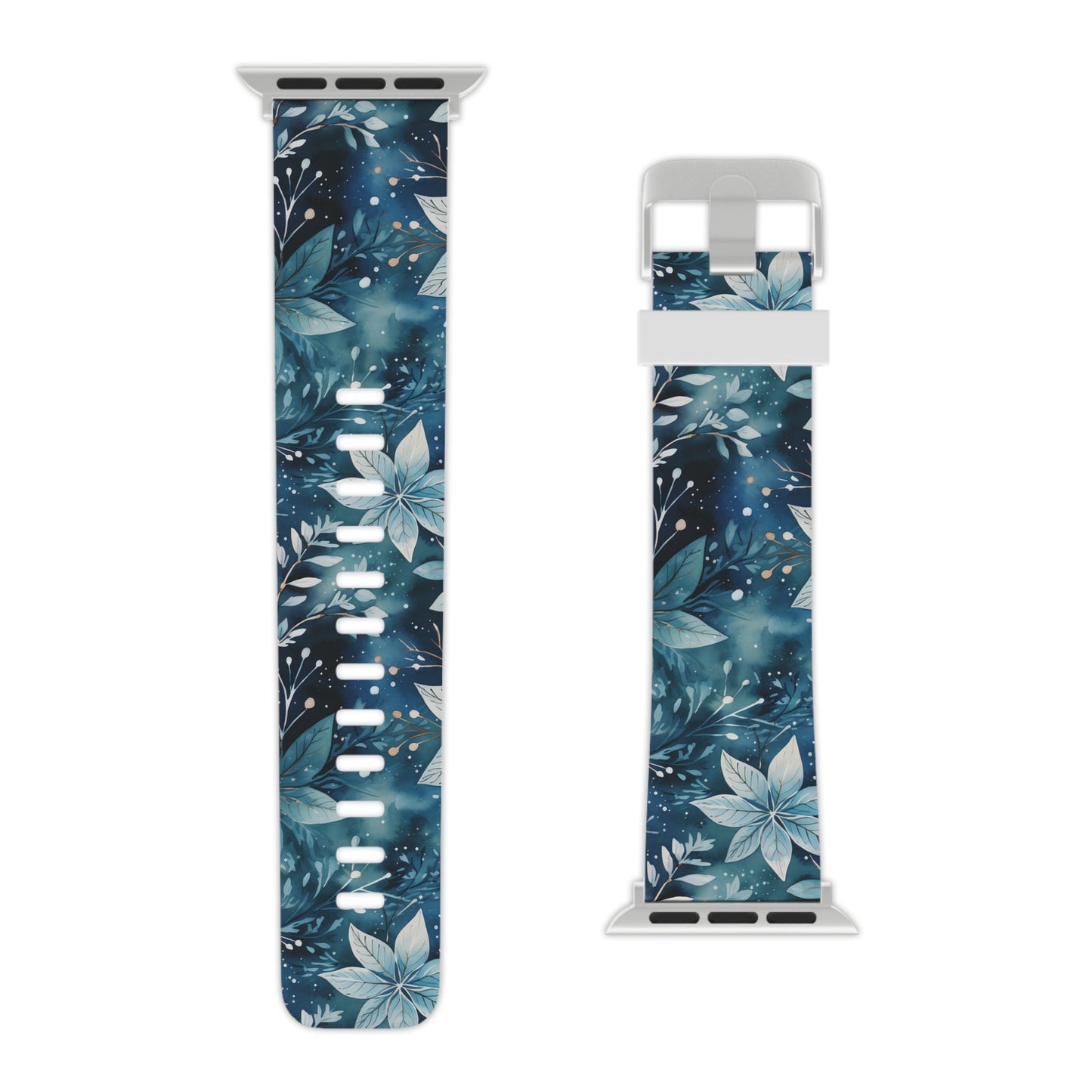 Midnight Frost Botanical Apple Watch Band - BOGO Cases