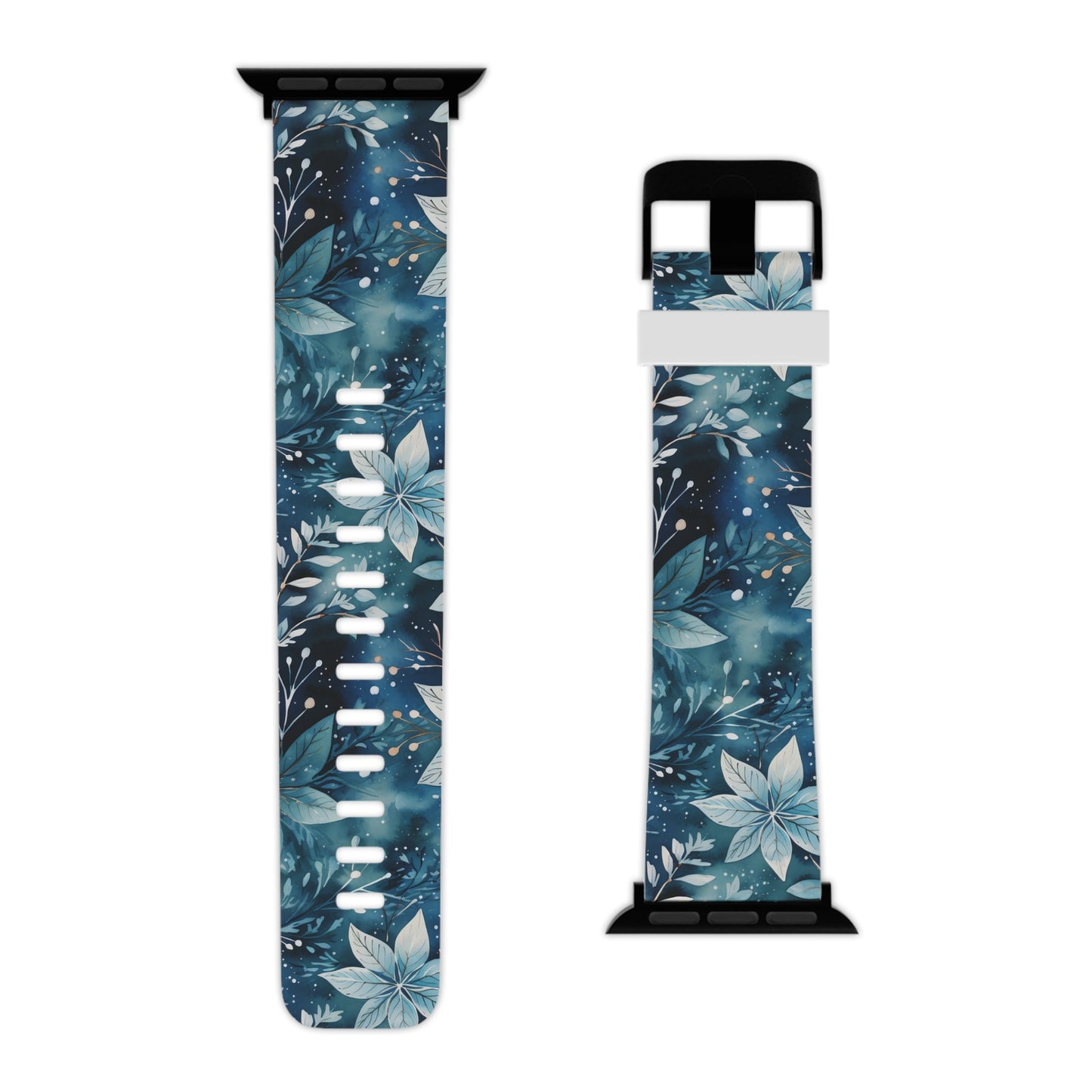 Midnight Frost Botanical Apple Watch Band - BOGO Cases