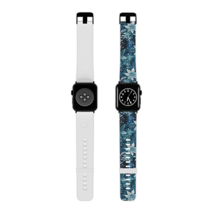 Midnight Frost Botanical Apple Watch Band - BOGO Cases