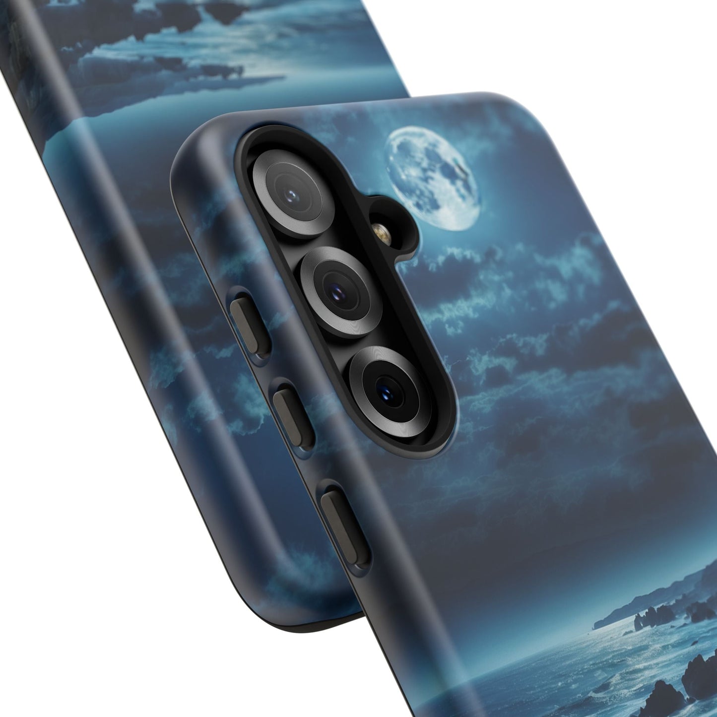 Midnight Ocean Moon - Samsung Galaxy Case - BOGO Cases