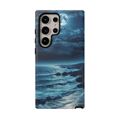 Midnight Ocean Moon - Samsung Galaxy Case - BOGO Cases