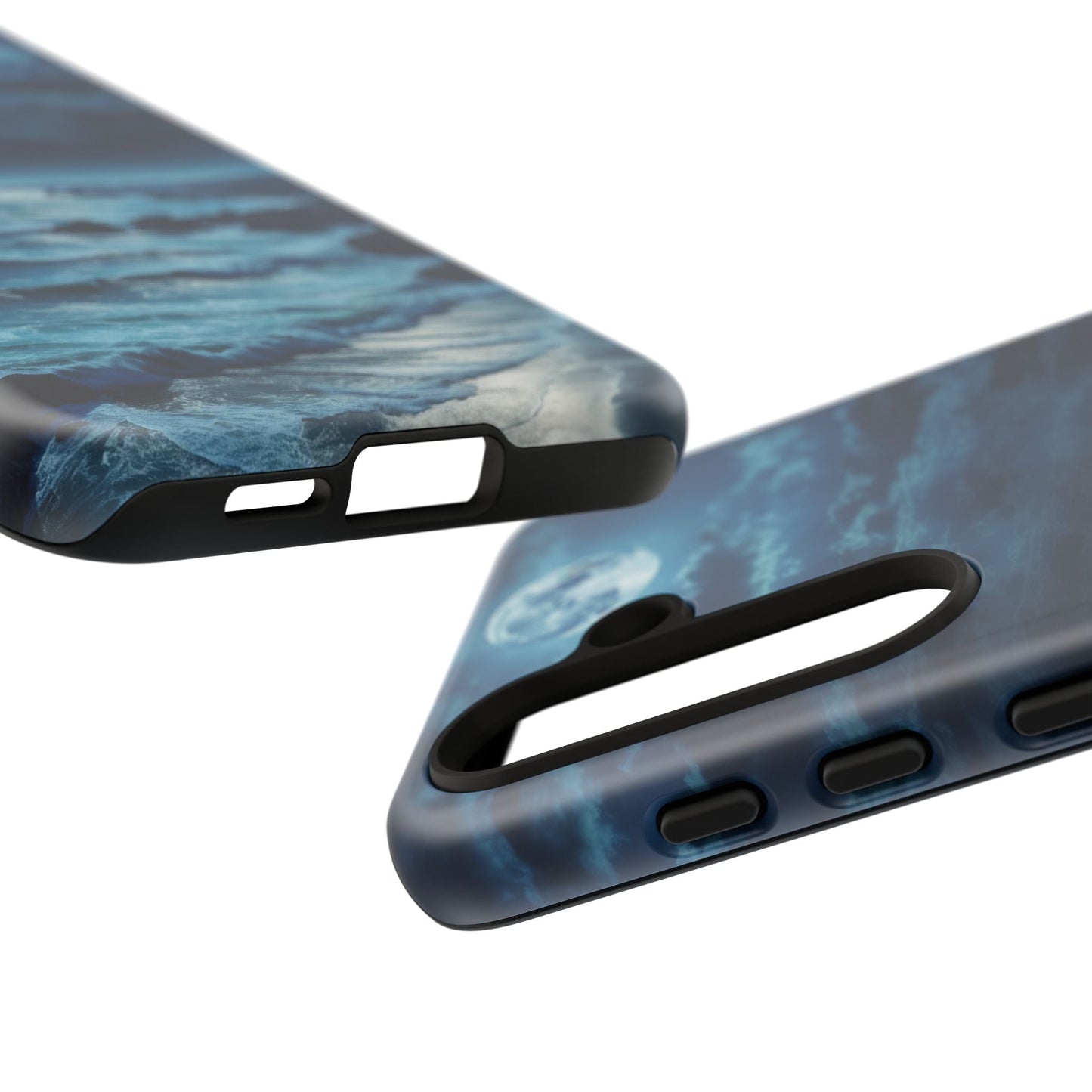 Midnight Ocean Moon - Samsung Galaxy Case - BOGO Cases