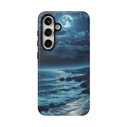 Midnight Ocean Moon - Samsung Galaxy Case - BOGO Cases