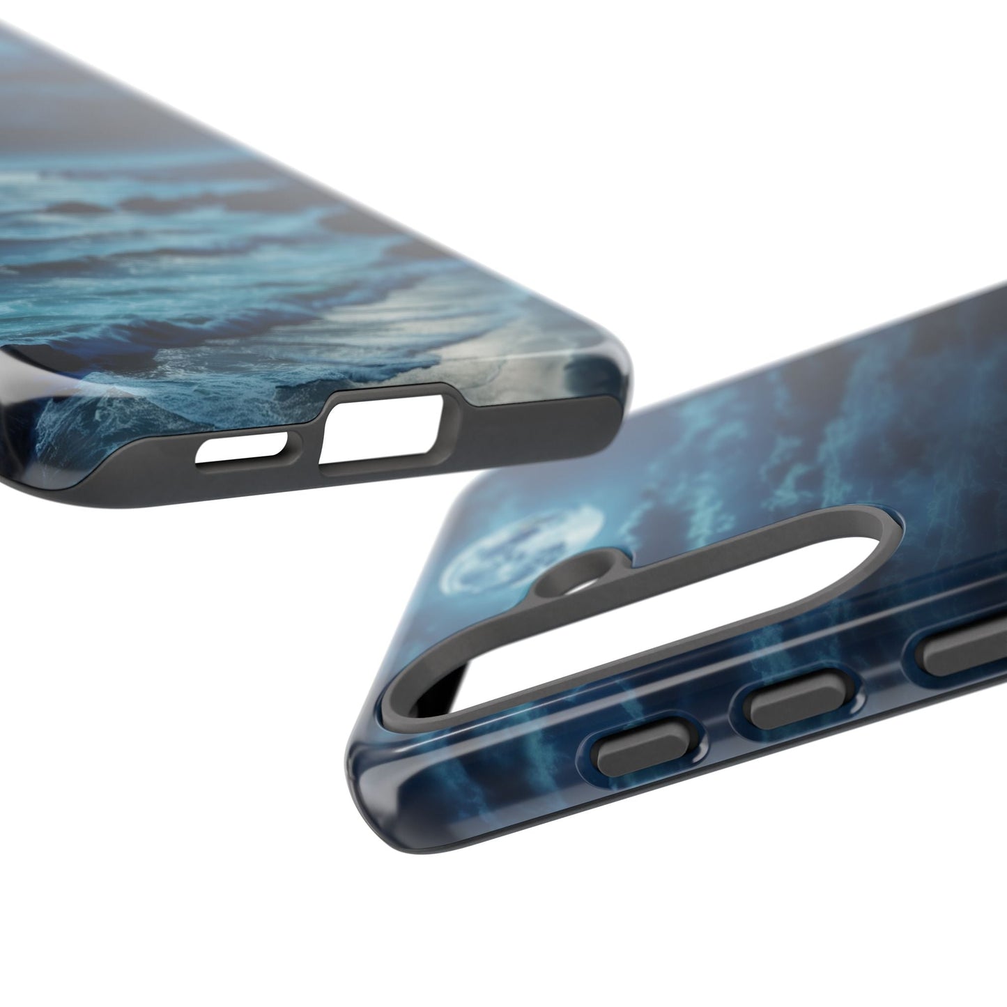 Midnight Ocean Moon - Samsung Galaxy Case - BOGO Cases
