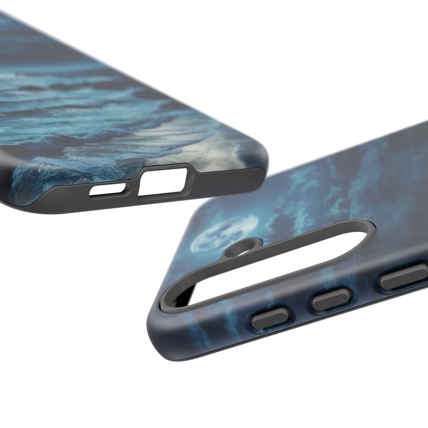Midnight Ocean Moon - Samsung Galaxy Case - BOGO Cases