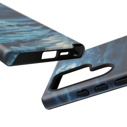 Midnight Ocean Moon - Samsung Galaxy Case - BOGO Cases