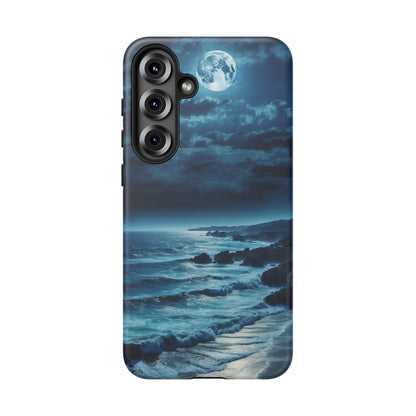 Midnight Ocean Moon - Samsung Galaxy Case - BOGO Cases