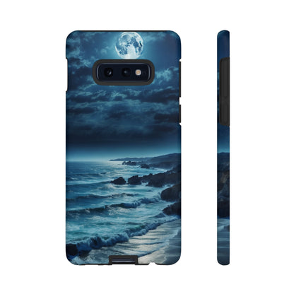 Midnight Ocean Moon - Samsung Galaxy Case - BOGO Cases