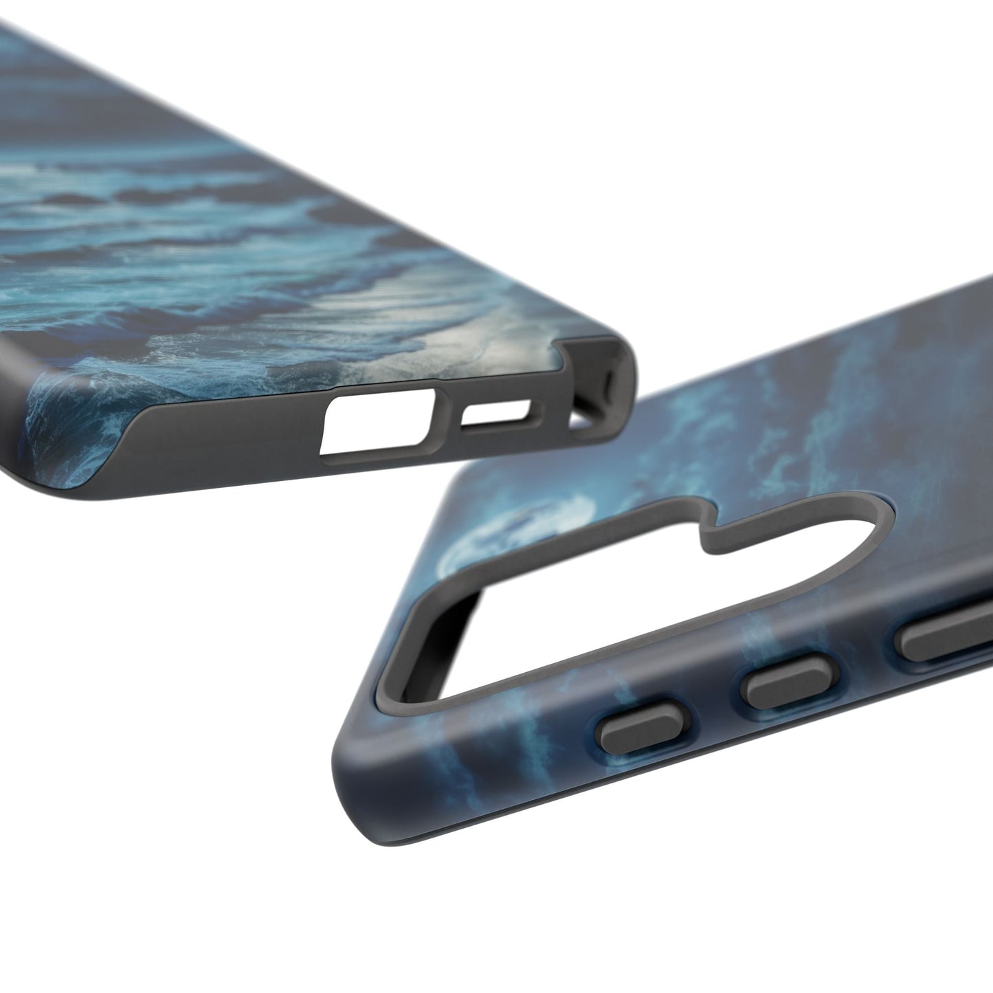 Midnight Ocean Moon - Samsung Galaxy Case - BOGO Cases