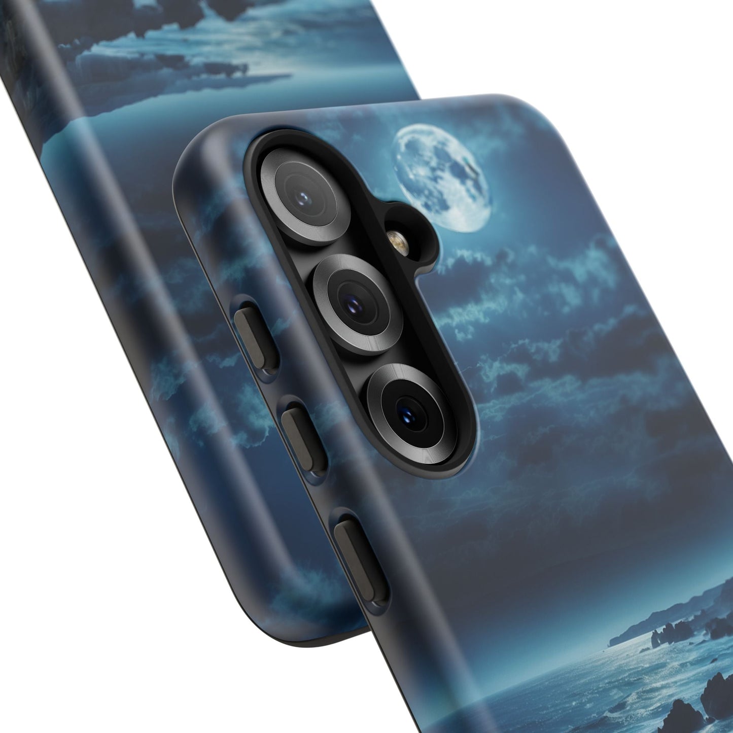 Midnight Ocean Moon - Samsung Galaxy Case - BOGO Cases