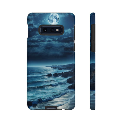 Midnight Ocean Moon - Samsung Galaxy Case - BOGO Cases