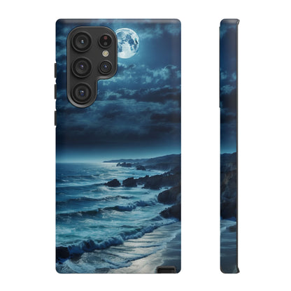 Midnight Ocean Moon - Samsung Galaxy Case - BOGO Cases