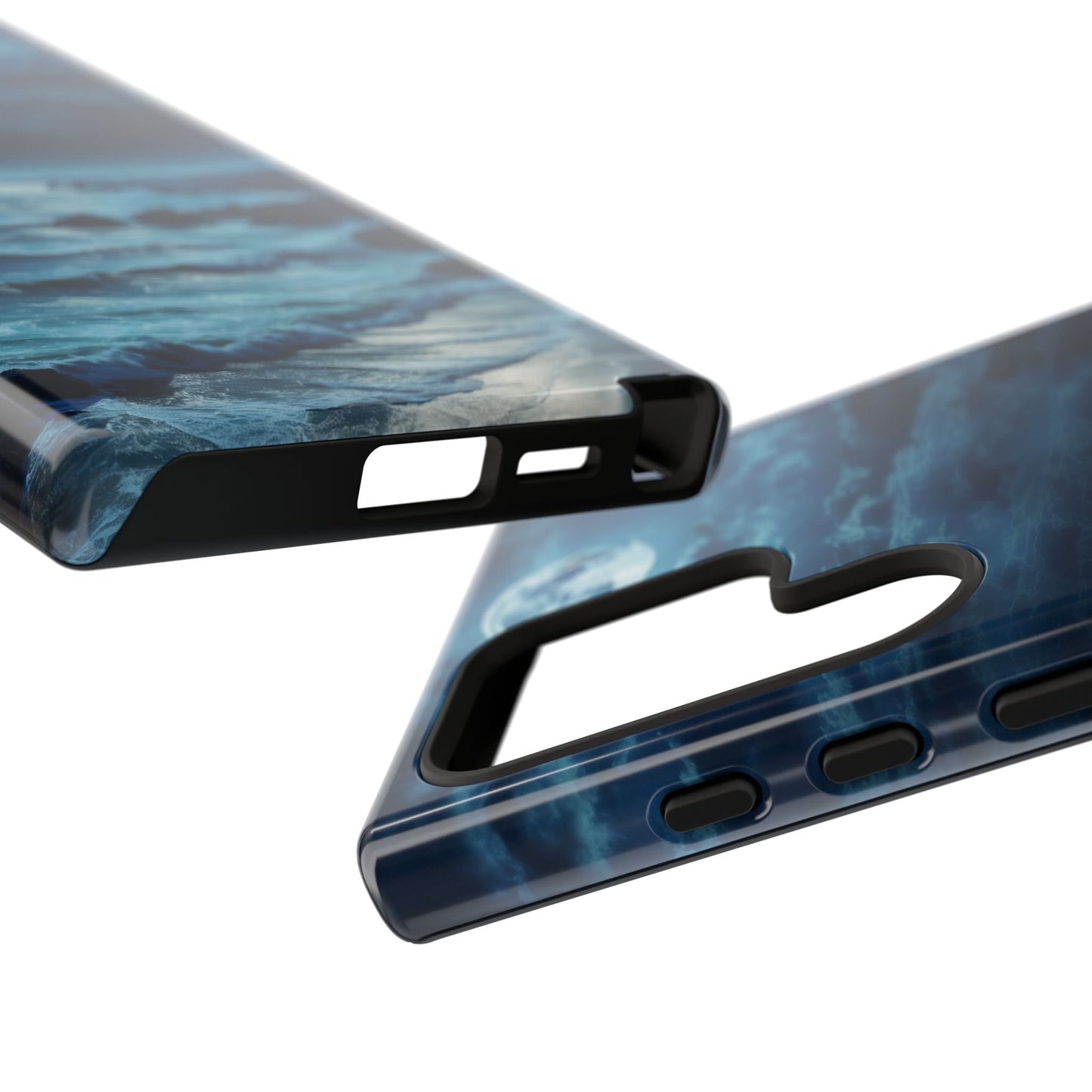 Midnight Ocean Moon - Samsung Galaxy Case - BOGO Cases
