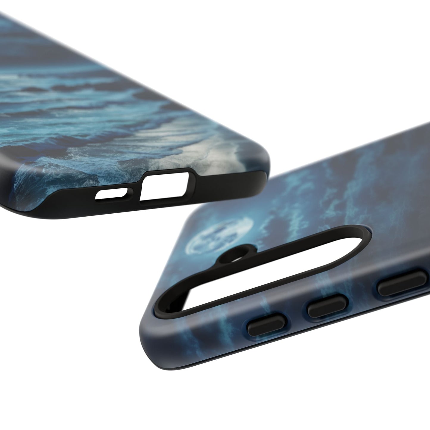 Midnight Ocean Moon - Samsung Galaxy Case - BOGO Cases