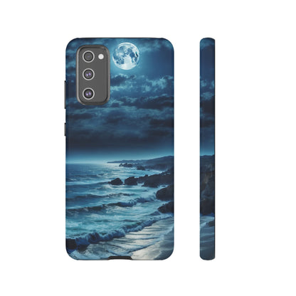 Midnight Ocean Moon - Samsung Galaxy Case - BOGO Cases