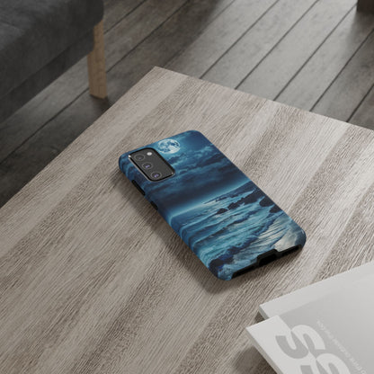 Midnight Ocean Moon - Samsung Galaxy Case - BOGO Cases