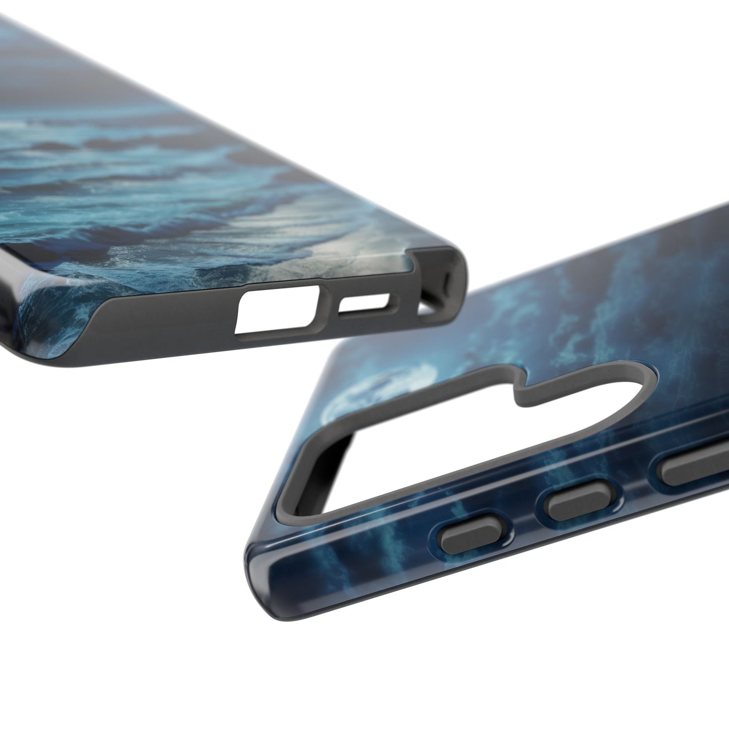 Midnight Ocean Moon - Samsung Galaxy Case - BOGO Cases