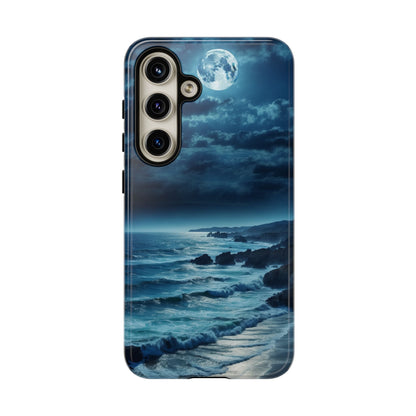 Midnight Ocean Moon - Samsung Galaxy Case - BOGO Cases