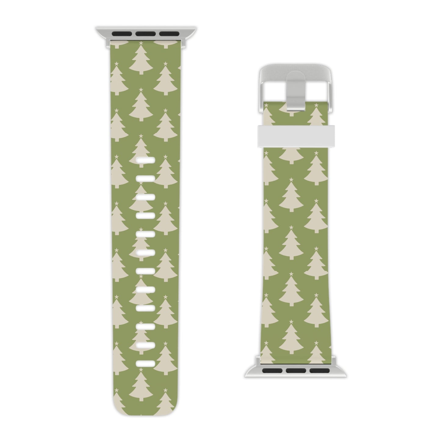 Minimalist Christmas Trees Apple Watch Band - BOGO Cases