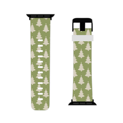 Minimalist Christmas Trees Apple Watch Band - BOGO Cases