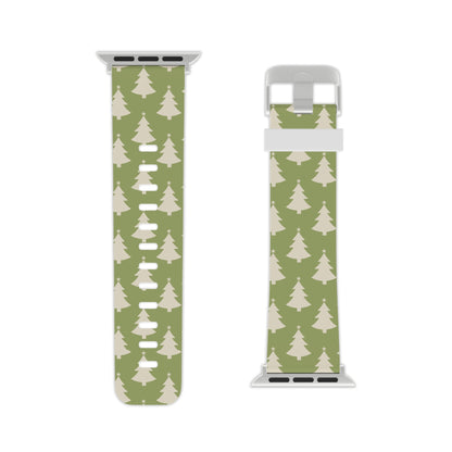 Minimalist Christmas Trees Apple Watch Band - BOGO Cases
