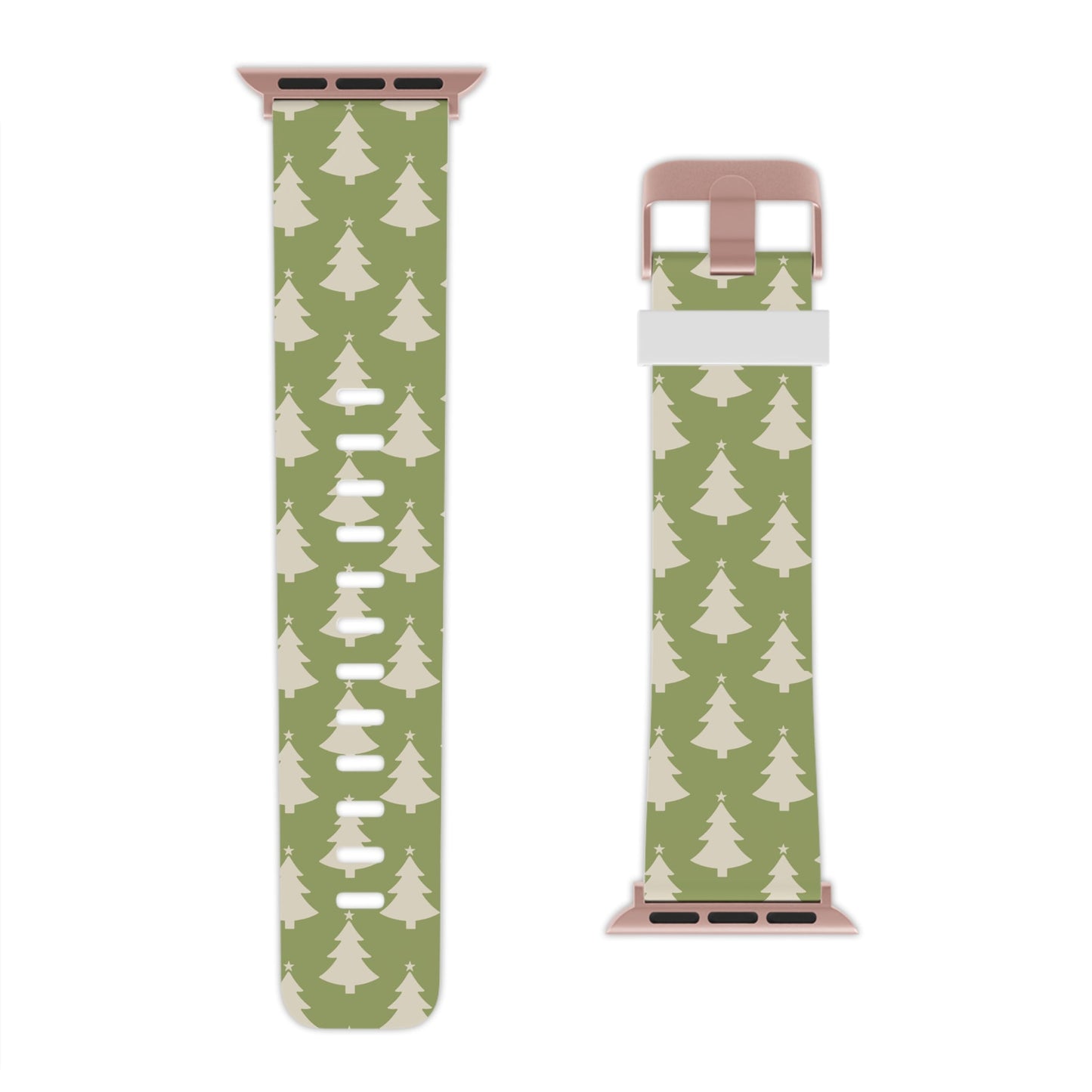 Minimalist Christmas Trees Apple Watch Band - BOGO Cases