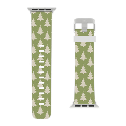 Minimalist Christmas Trees Apple Watch Band - BOGO Cases