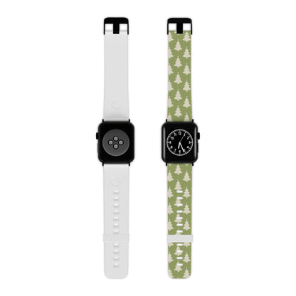 Minimalist Christmas Trees Apple Watch Band - BOGO Cases