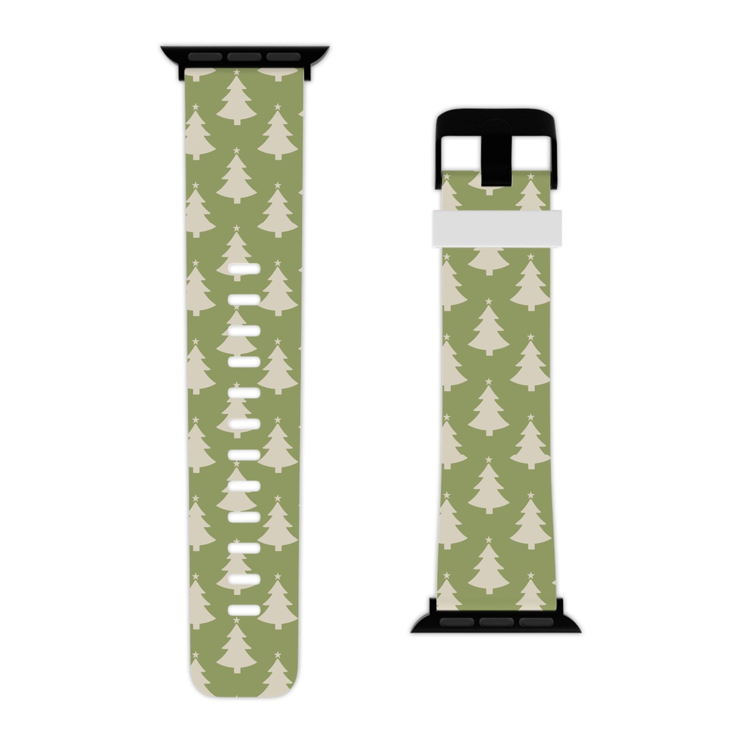 Minimalist Christmas Trees Apple Watch Band - BOGO Cases