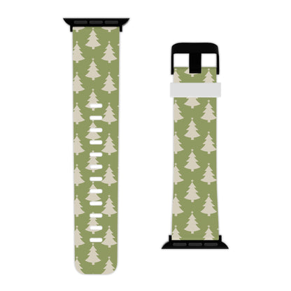Minimalist Christmas Trees Apple Watch Band - BOGO Cases