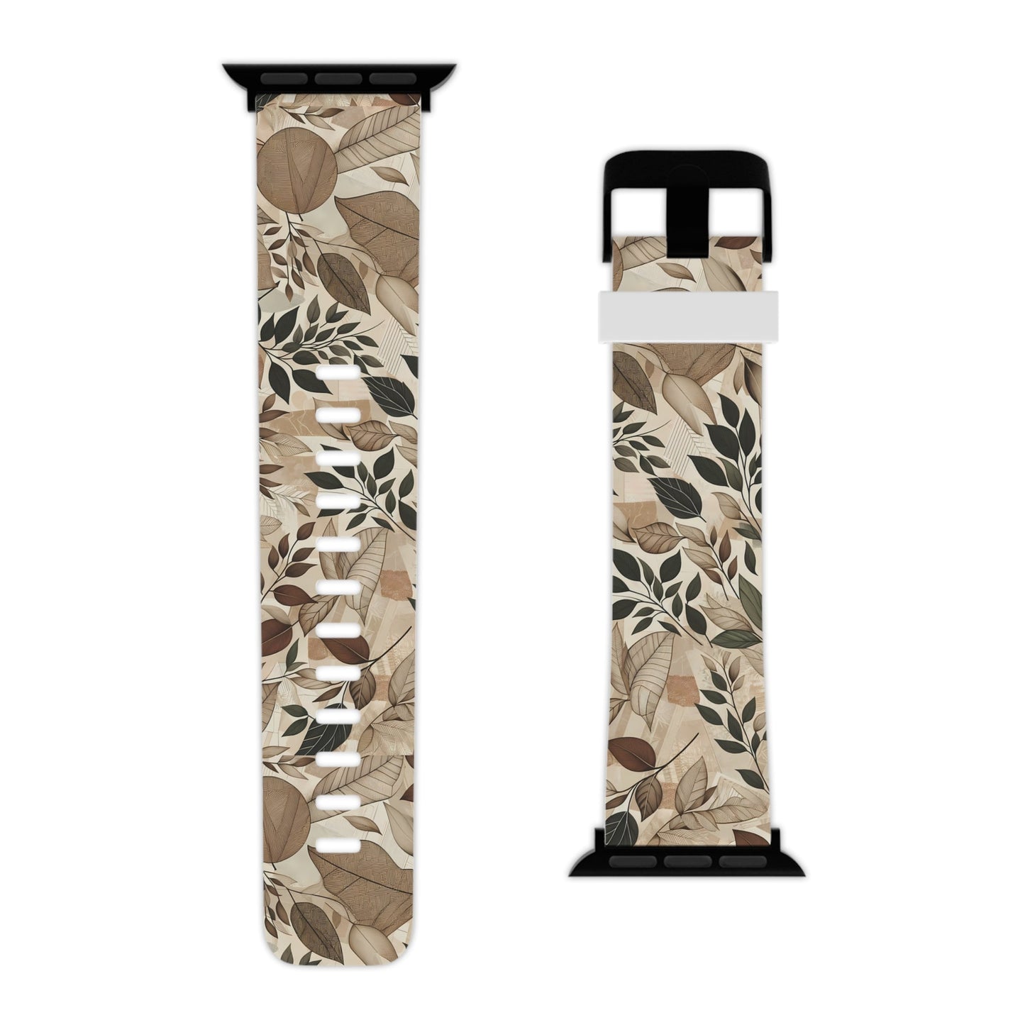 Minimalist Leaf Pattern Apple Watch Band - BOGO Cases