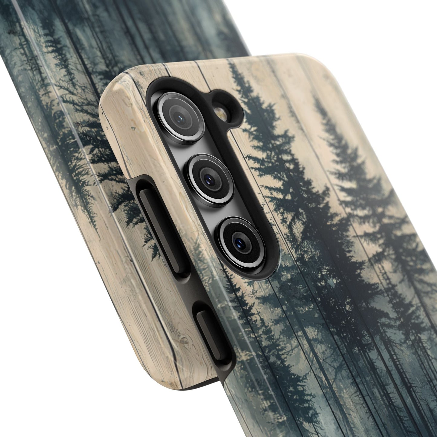 Misty Forest Samsung Galaxy Case - Rustic Nature - Inspired Protective Cover - BOGO Cases