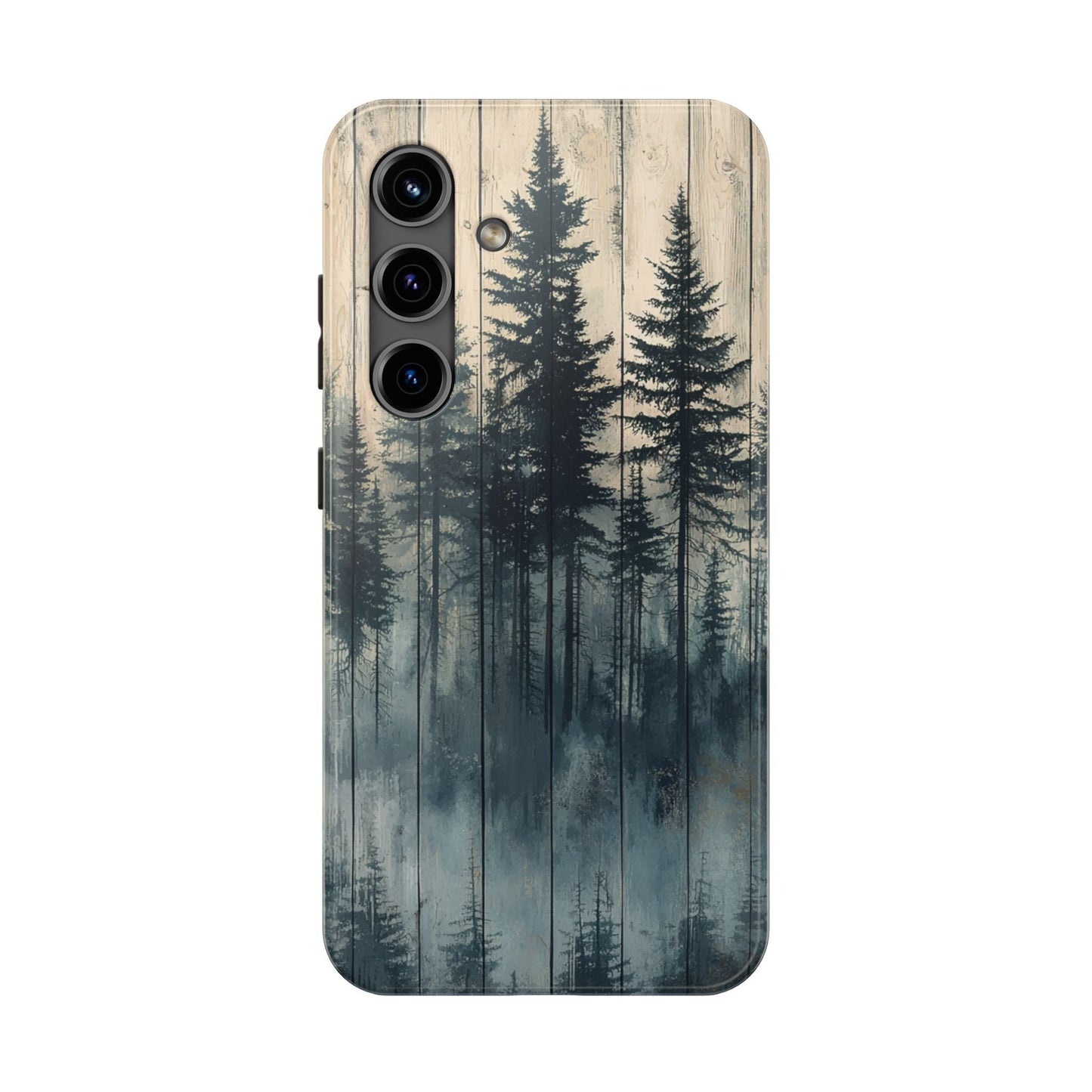 Misty Forest Samsung Galaxy Case - Rustic Nature - Inspired Protective Cover - BOGO Cases