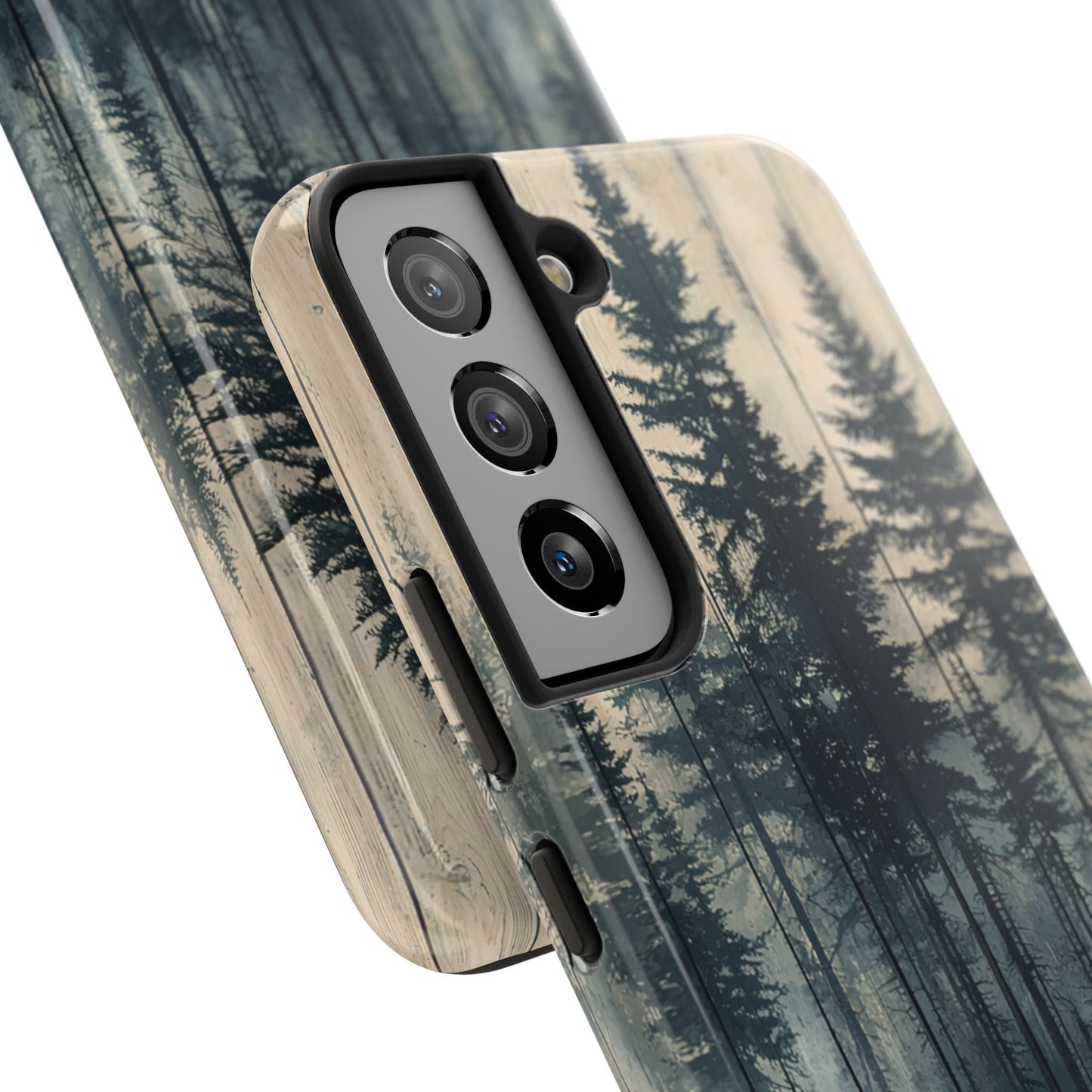 Misty Forest Samsung Galaxy Case - Rustic Nature - Inspired Protective Cover - BOGO Cases