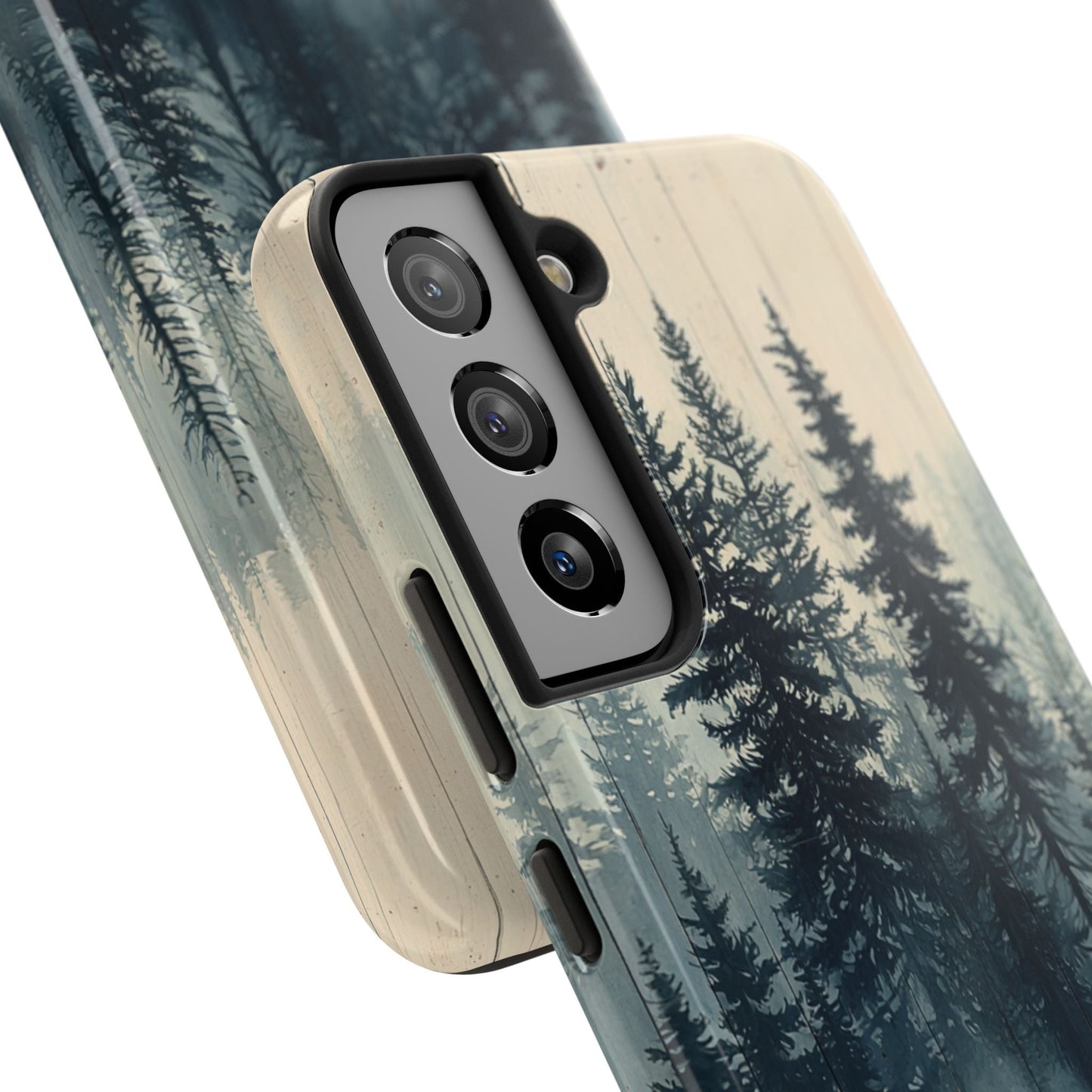 Misty Forest Wood Samsung Galaxy Case - Nature - Inspired Protective Cover - BOGO Cases