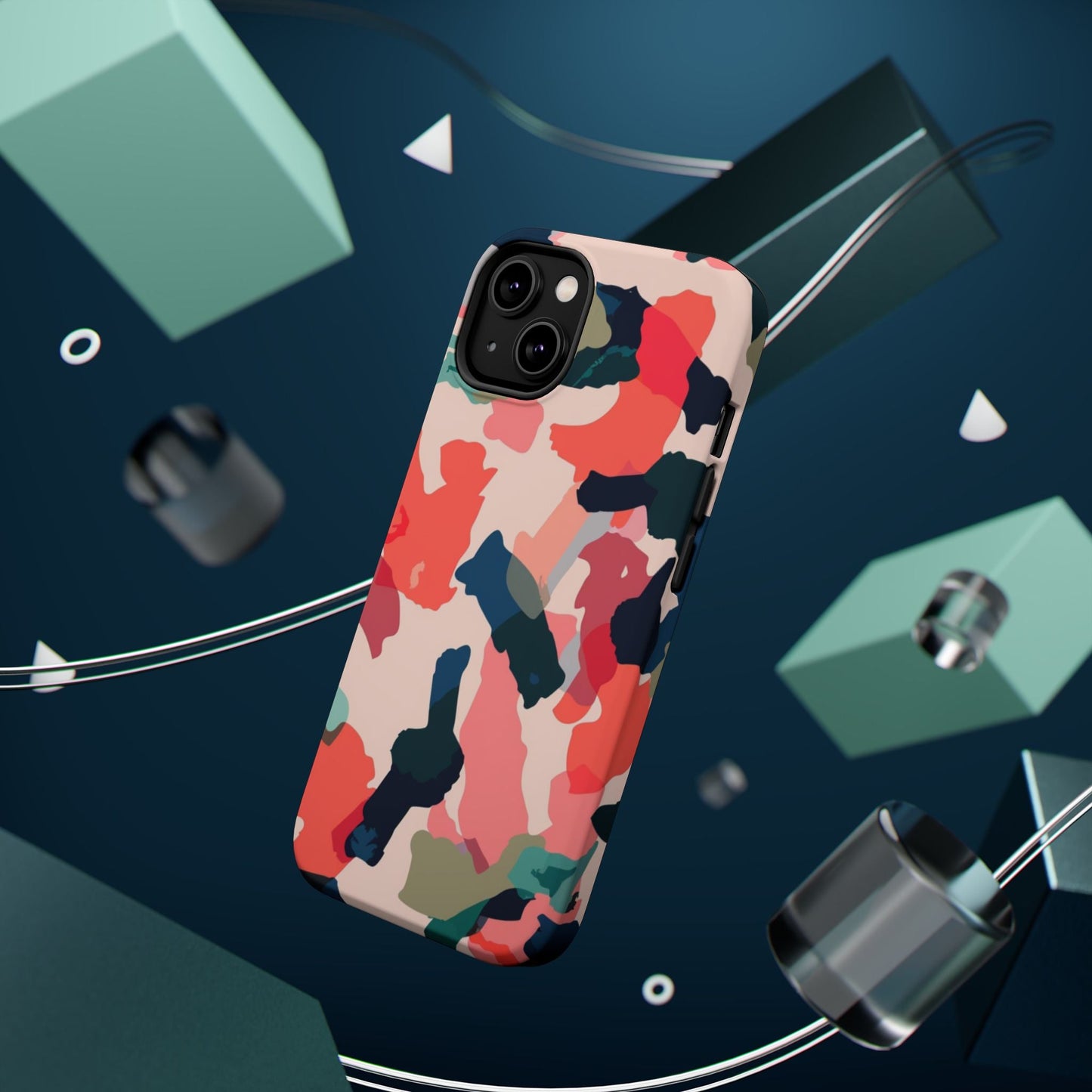 Modern Earthy Camo Abstract – MagSafe iPhone Case - BOGO Cases