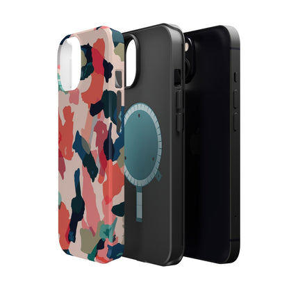 Modern Earthy Camo Abstract – MagSafe iPhone Case - BOGO Cases