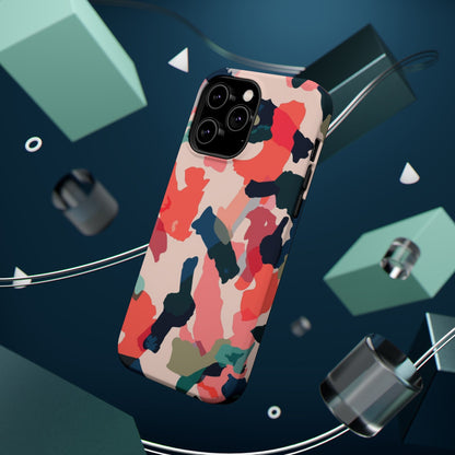 Modern Earthy Camo Abstract – MagSafe iPhone Case - BOGO Cases
