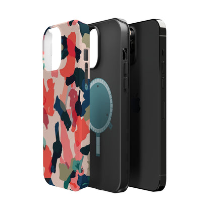 Modern Earthy Camo Abstract – MagSafe iPhone Case - BOGO Cases