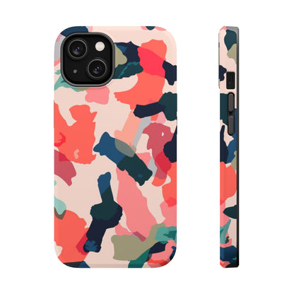 Modern Earthy Camo Abstract – MagSafe iPhone Case - BOGO Cases