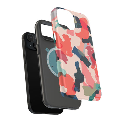 Modern Earthy Camo Abstract – MagSafe iPhone Case - BOGO Cases