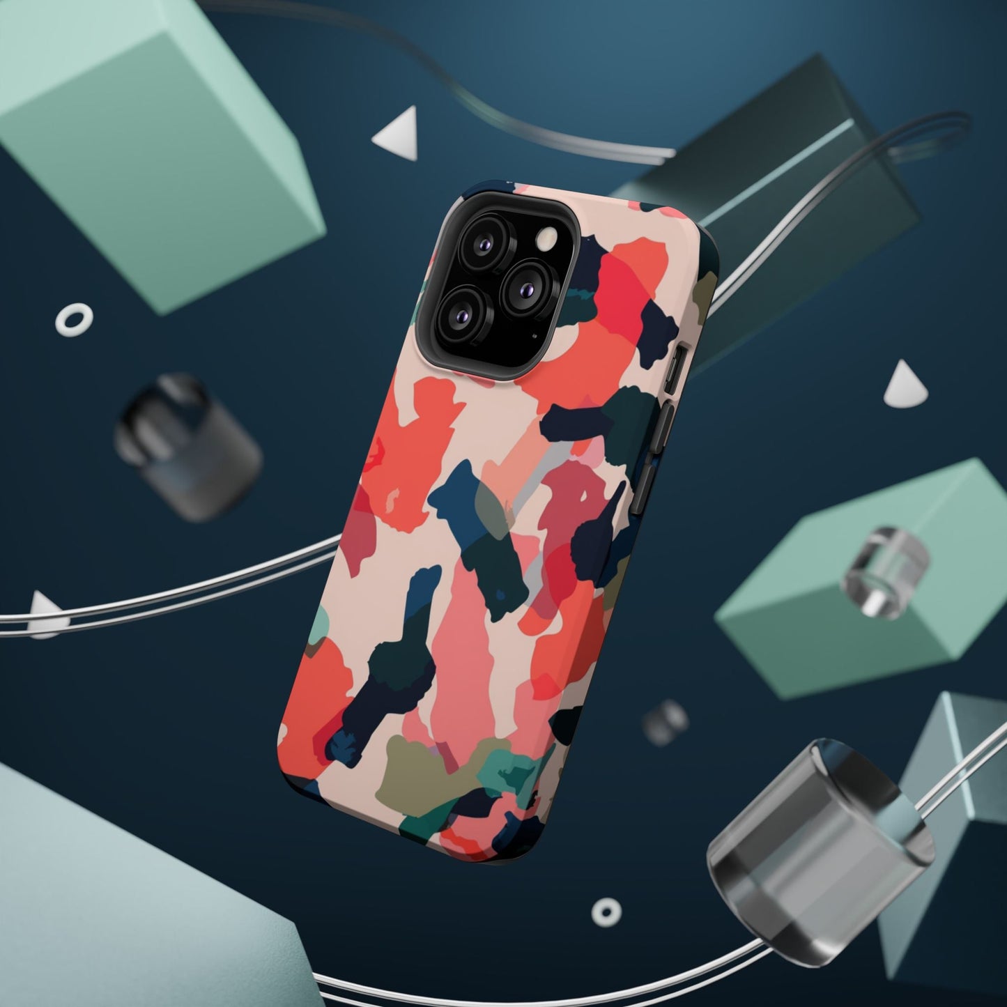 Modern Earthy Camo Abstract – MagSafe iPhone Case - BOGO Cases